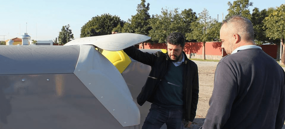 LIMDECO adquiere nuevos contenedores bilaterales de superficie gracias a la inversión del Ayto. de Motril