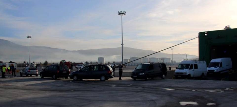 Llegan los primeros pasajeros de la línea marítima entre los puertos de Tánger y Motril