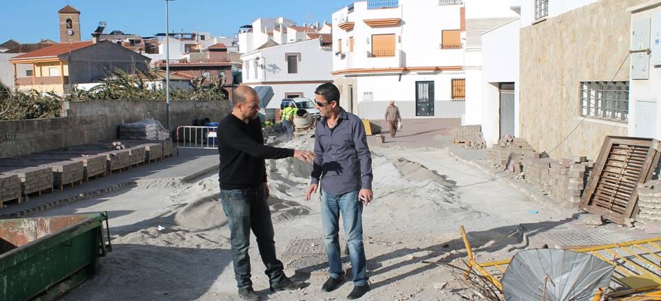 Salobreña_Comienzan las obras de reparación de daños ocasionados por las fuertes lluvias