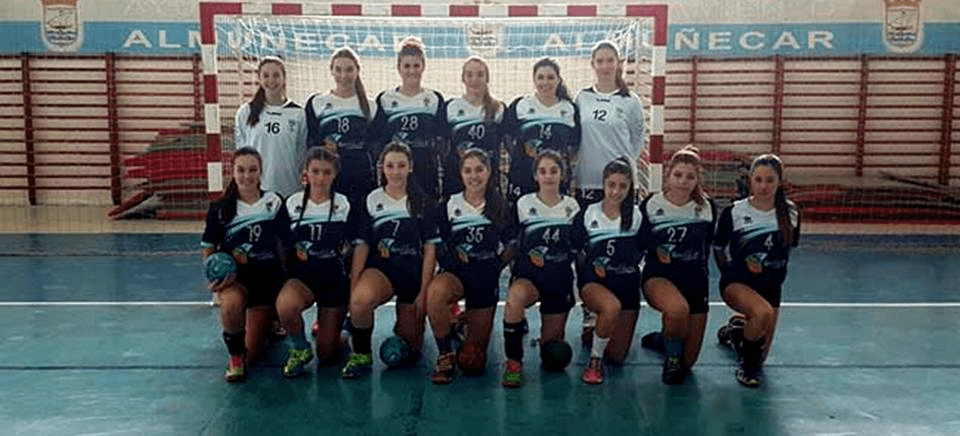 Victoria del BM Almuñécar en la segunda vuelta de la Primera Andaluza juvenil femenino