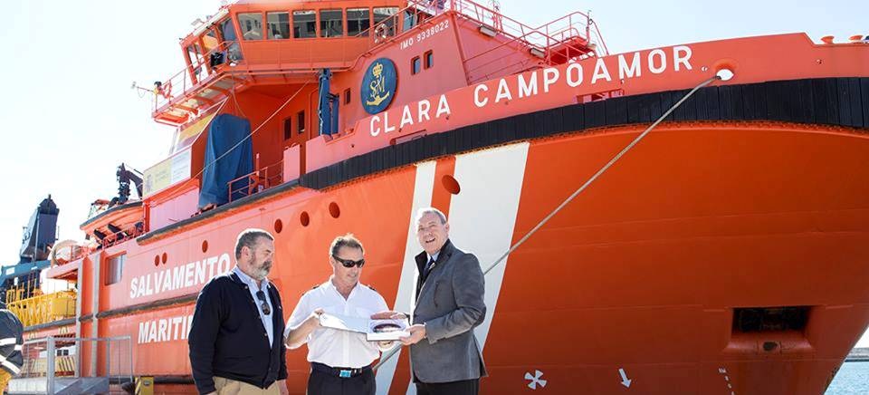 El buque Clara Campoamor llega a Motril en el Día Internacional de la Mujer