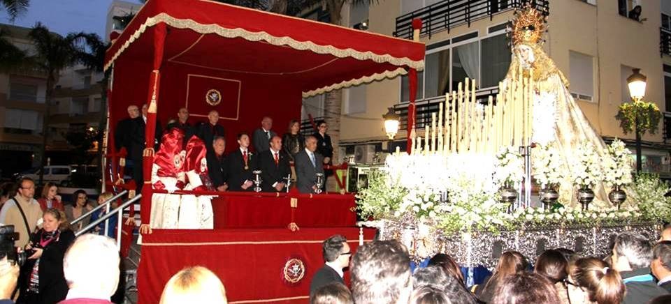 La Agrupación de Cofradías de Semana Santa de Almuñécar acordó la ubicación de la tribuna oficial en la Avenida de Andalucía