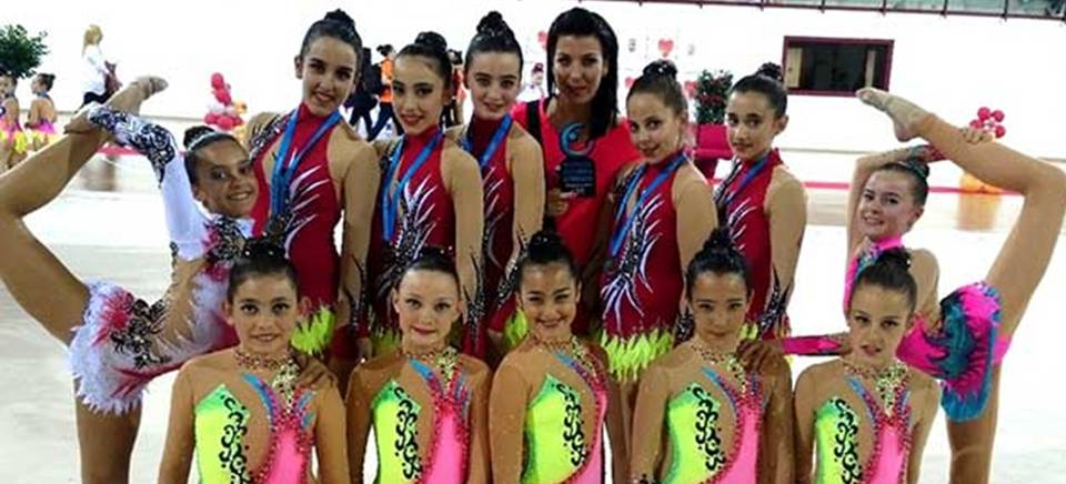 Bronce de la Gimnasia Rítmica sexitana en el Campeonato Promesas Copa y Precopa de Andalucía Oriental 2016