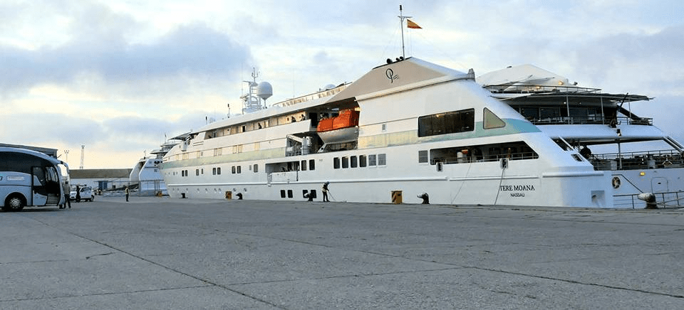 El crucero Tere Moana, un ejemplo de fidelización con el Puerto de Motril