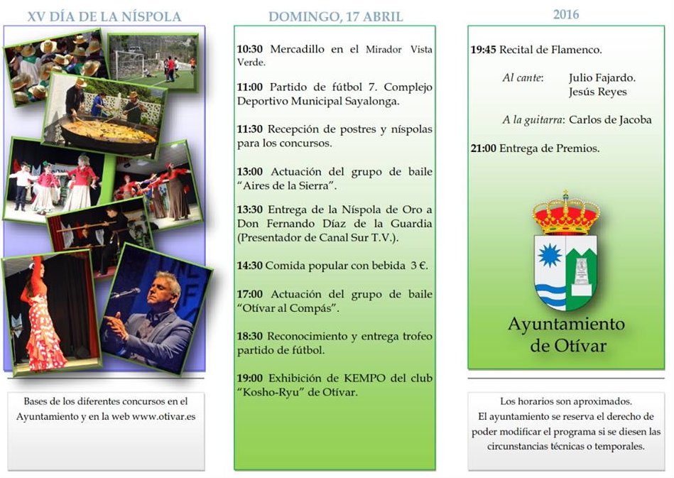 Otívar celebra el domingo el ‘XIV Día de la Níspola’ con numerosas actividades0