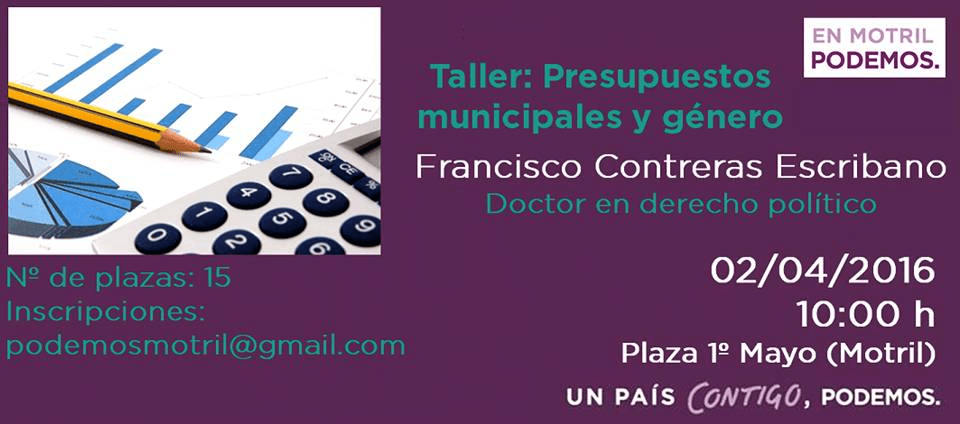 Segunda parte del taller “Entidades locales y presupuestos”