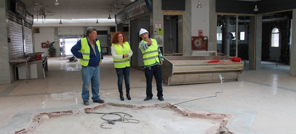 Ya han comenzado las obras de remodelación del Mercado Municipal de Salobreña