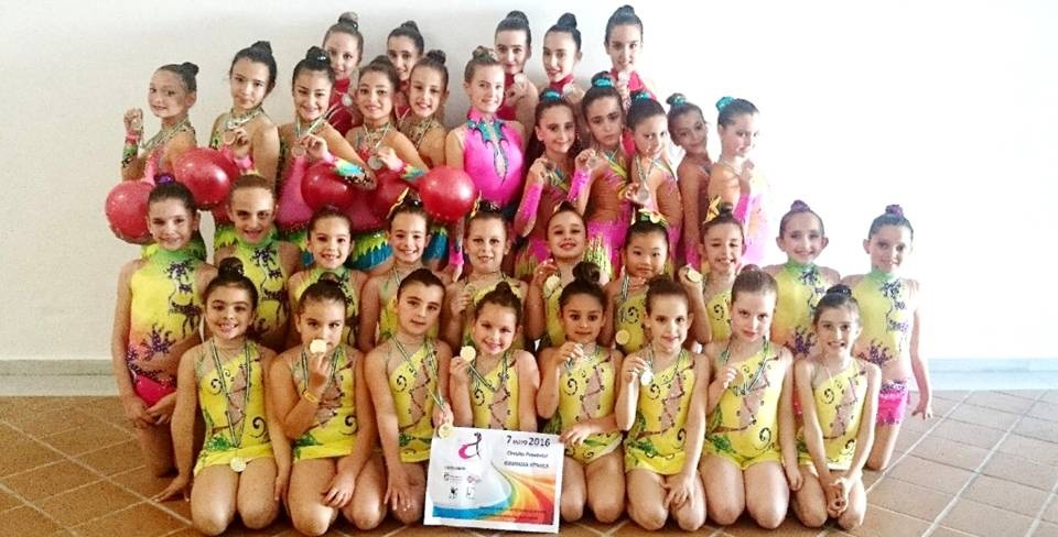 Éxito de la Escuela de Gimnasia Rítmica de Almuñécar en el Circuito Provincial