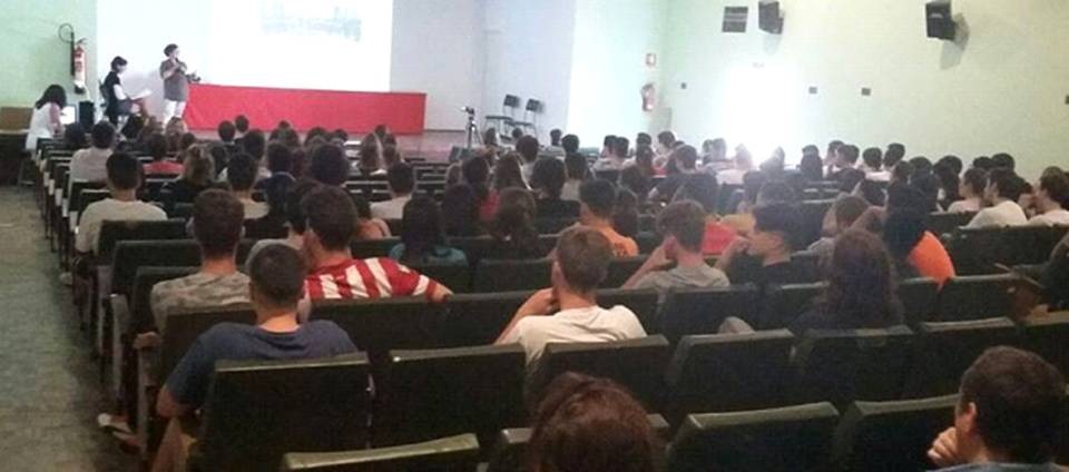Charla contra la violencia de género de 'Damos la Cara' a alumnos de 4º de ESO 2