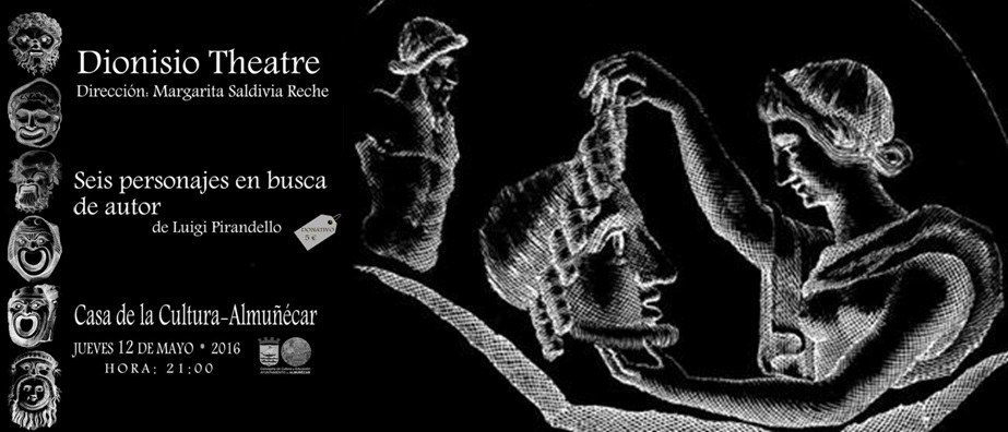 Dionisio Theatre pondrá en escena en Almuñécar 'Seis personajes en busca de autor', de Luigi Pirandello