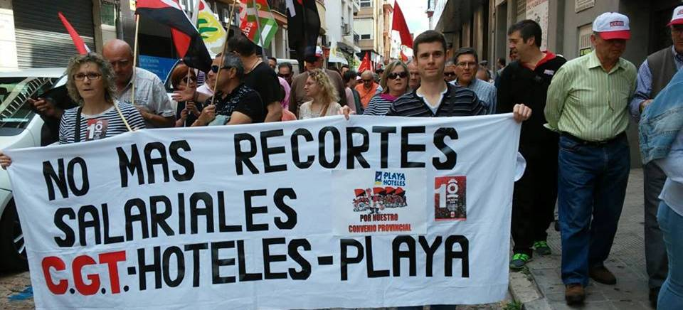 “Empleo con derechos y contra los recortes”, lema de este Primero de Mayo en Motril