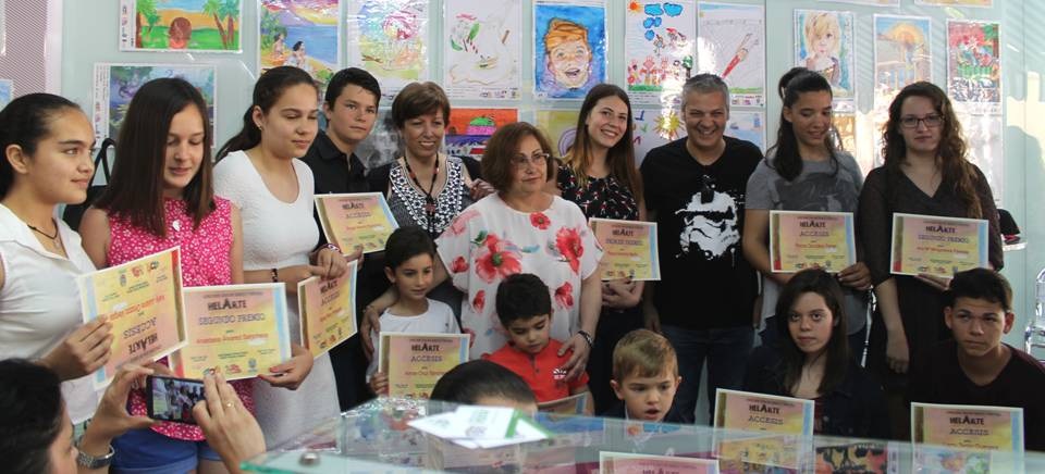 Entregados los premios del ‘III Concurso de Dibujo y Pintura HelArte’