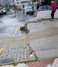 Los pluviómetros del municipio sexitano acumulan en las últimas 48 horas entre 20 y 25 litros m2