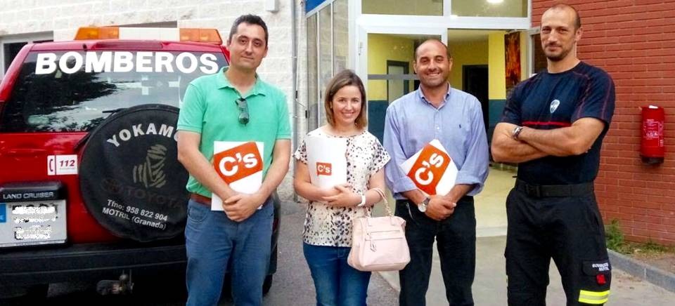 Ciudadanos Motril solicita una actuación inmediata que permita dotar de mayores recursos al servicio de Bomberos