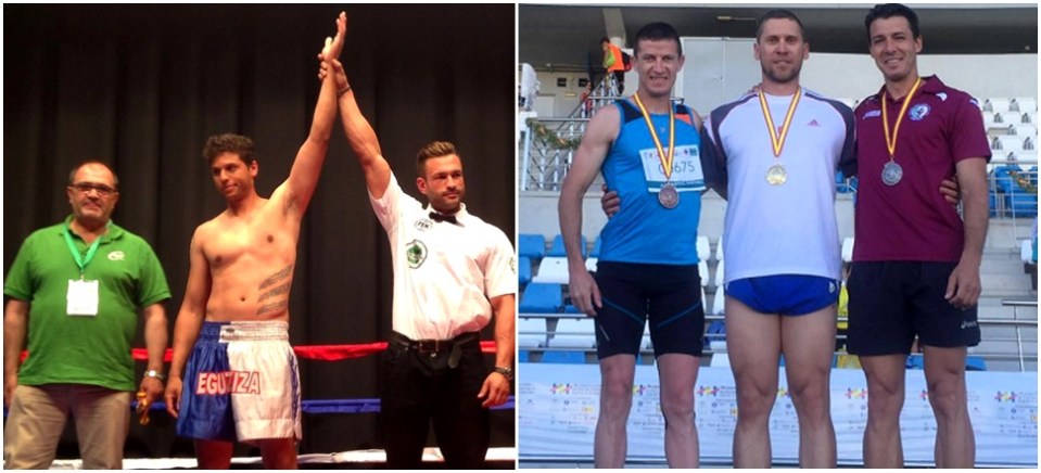 Dos medallas de oro y una de bronce para los granadinos en los juegos europeos de policías y bomberos