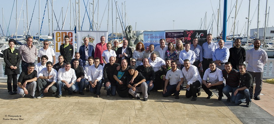 El plato elaborado por Eugenio Peña del Hotel Salobreña, se hace con el primer premio del IV Certamen Gastronáutico 'La Sirenita'