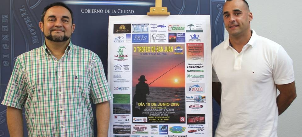 El 'X Trofeo de San Juan de Pesca' reunirá a más de 30 parejas de toda Andalucía en la Playa de Poniente