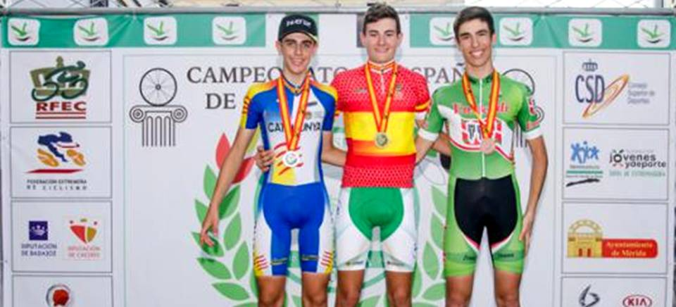 Carlos Rodríguez Cano se proclama Campeón de España en la CRI masculina