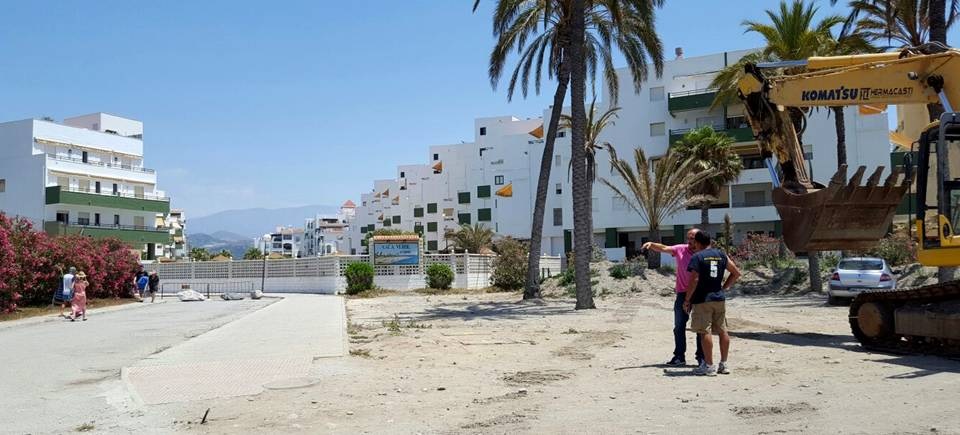 Costas inicia la 2ª fase de las obras del paseo marítimo de Salobreña