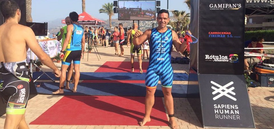 El Triatleta del Sexitano José Emilio Rivera disputó la Primera Edición del Sapiens Triatlon Cross Costa Tropical