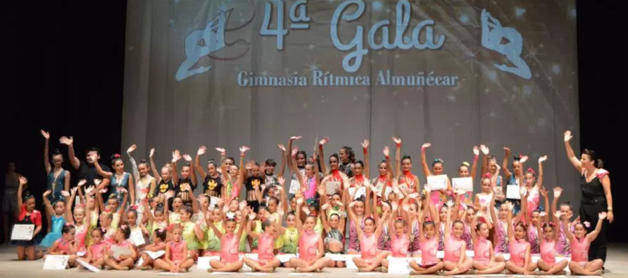 Gala de la Gimnasia Rítmica de Almuñécar para clausurar el curso