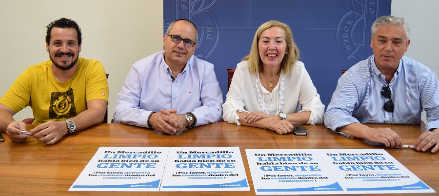 Motril pone en marcha una campaña para mantener limpios los espacios donde se celebran mercados ambulantes