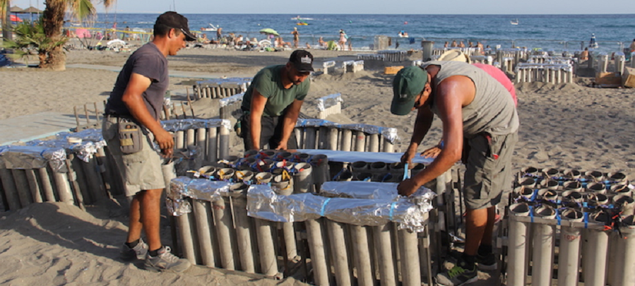 Almuñécar preparada para celebrar el lunes, 15 de agosto, su día más grande