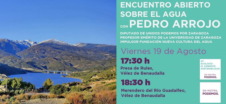 Podemos Motril organiza un 'encuentro abierto sobre el agua'