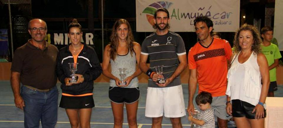 Quino Muñoz y Nuria Párrizas ganan el 'Open de Tenis a la Amistad'