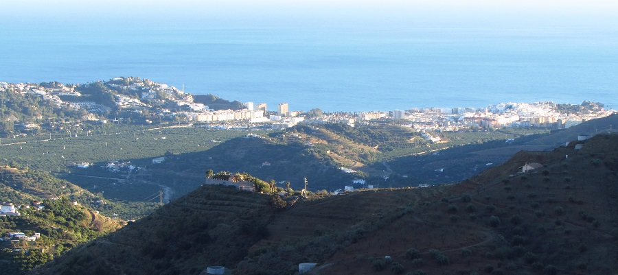 Vista vega de Almuñécar