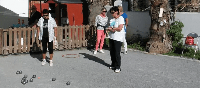 Chantal Tschaen y Edelmira Montes ganan el Torneo de Petanca Femenino