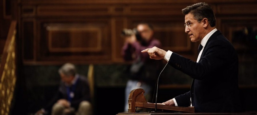 Luis Salvador, parlamentario de Cs Granada, en el Congreso de los Diputados