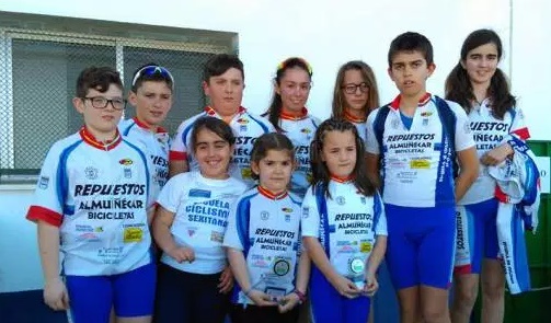 Seis podios para ciclistas sexitano en el 'Trofeo Federación Andaluza'_