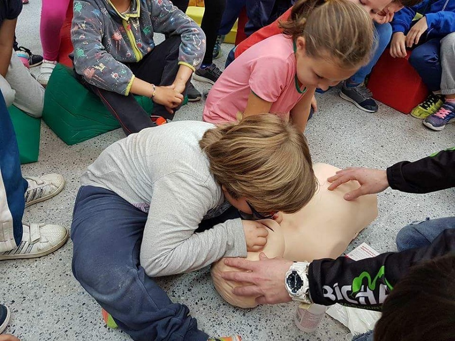 CEIP La Noria_ Charla practica de Primeros Auxilios y Soporte Vital Básico