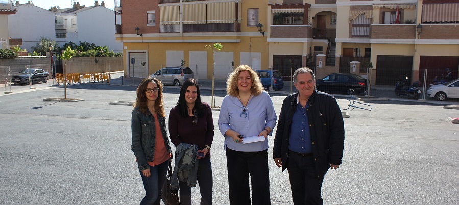 Finalizan las obras de urbanización del solar municipal entre las calles Melaza y Cañadú