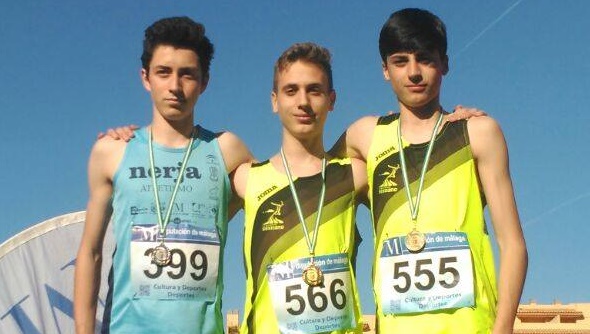 Gran actuación de los atletas sexitanos en las pruebas en Pista de Cártama