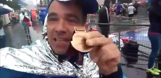 José Emilio Rivera. Un Sexitano en la Maratón de Roma
