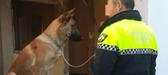 La Unidad Canina de la Policía Local de Almuñécar cuenta con un nuevo perro