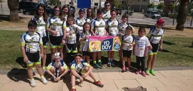 Los ciclistas sexitanos consiguieron 6 podios en Trebujena (Cádiz)
