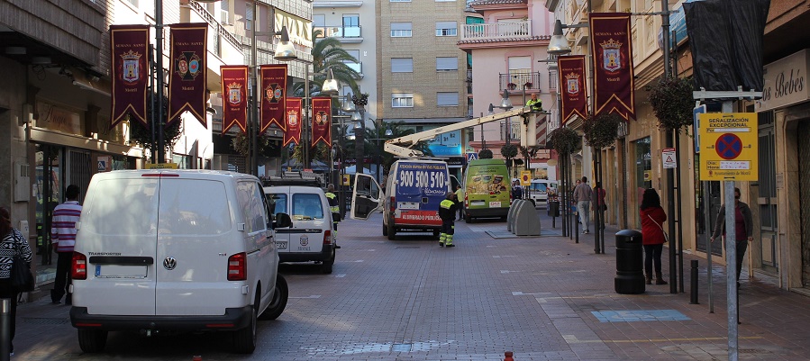 Plan especial de LIMDECO para Semana Santa que completa el trabajo realizado ya en playas y calles de Motril