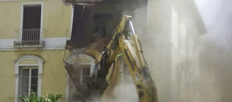 Podemos Motril lamenta el derribo de la casa Bermúdez de Castro