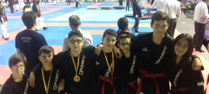 Seis podios para los kenpocas sexitanos en el Campeonato de España