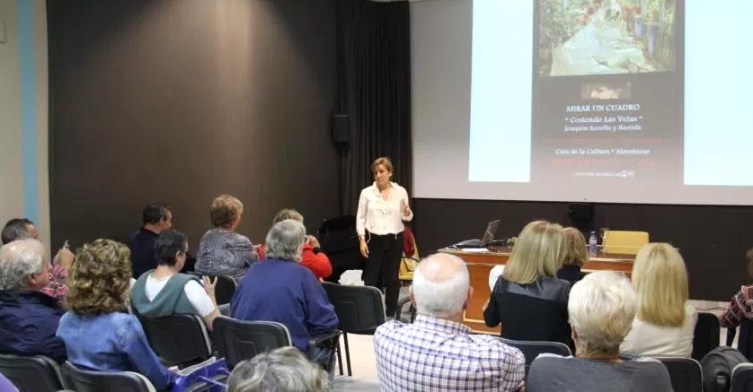 El ciclo 'Mirar un cuadro' repasó la obra y vida de Joaquín Sorolla
