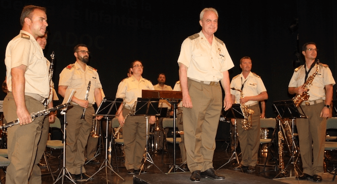 Gran concierto de la Unidad de Música de la Academia de Infantería