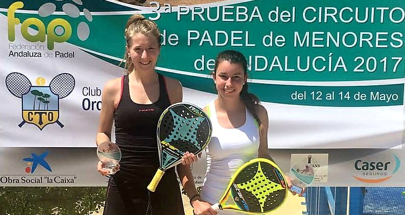 Helga García y Cristina Torrecillas SUBCAMPEONAS de la 3ª Prueba de Circuito de Pádel de menores de Andalucía