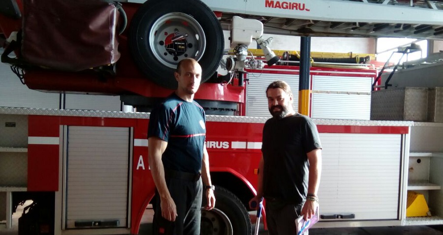 Podemos Motril se reúne con representantes del parque de bomberos