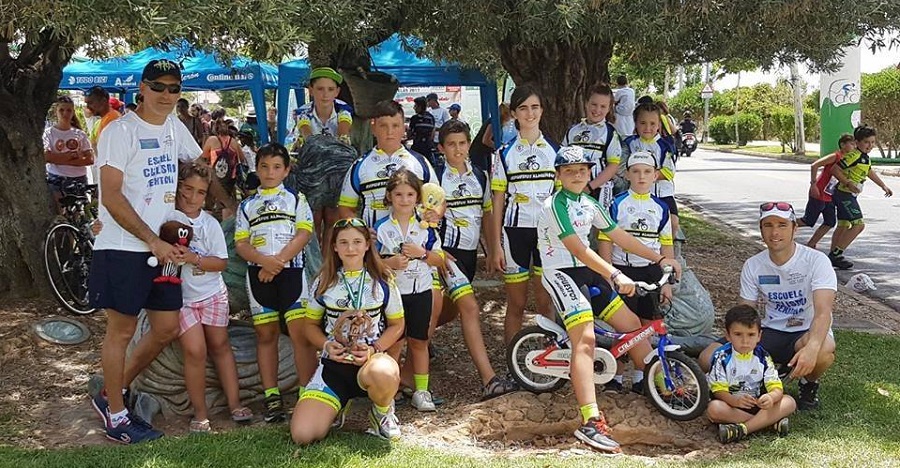 3 medallas para la Escuela de Ciclismo Sexitana en el Campeonato de Andalucía