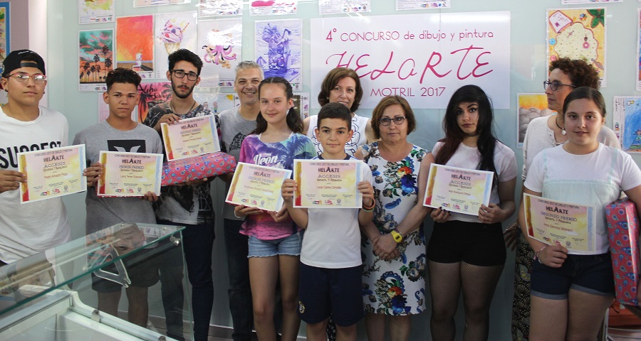 El ‘IV Concurso de Dibujo y Pintura HelArte_ entrega sus premios