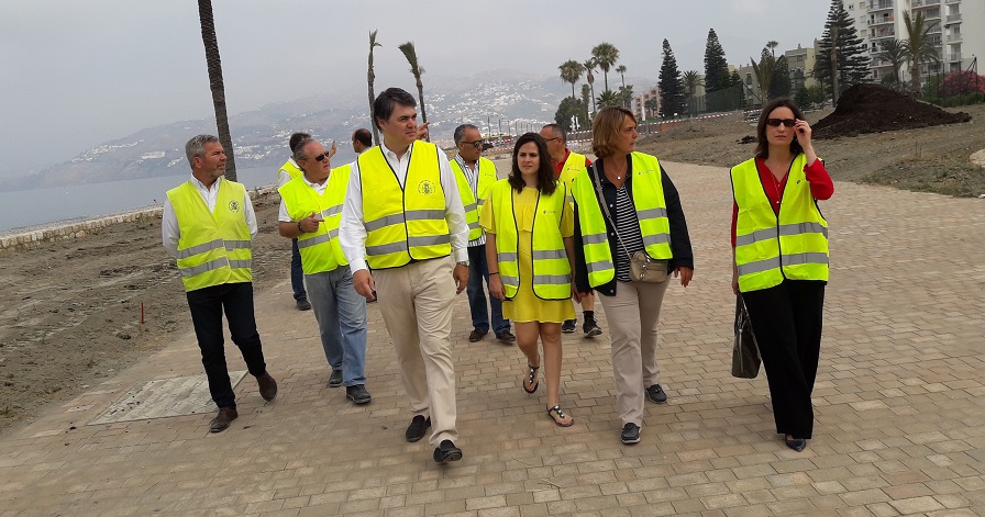 El Gobierno Central invierte 800.000€ en la mejora del paseo de Salobreña