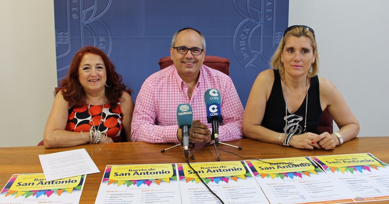 El populoso barrio de San Antonio celebra sus fiestas este fin de semana